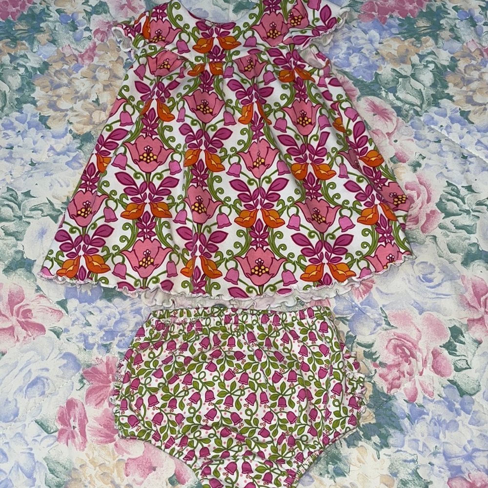 EUC Vera  Bradley 3-6 mos dress